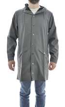 Picture of Rains Long Jacket 1202 Charcoal