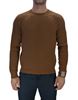 Picture of Tamata Crew neck sweater colour Coffee whitely