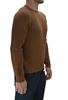 Picture of Tamata Crew neck sweater colour Coffee whitely