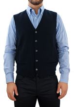 Immagine di Panciotto blu Trefili® Merino