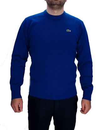 Picture of Blue wool crewneck sweater