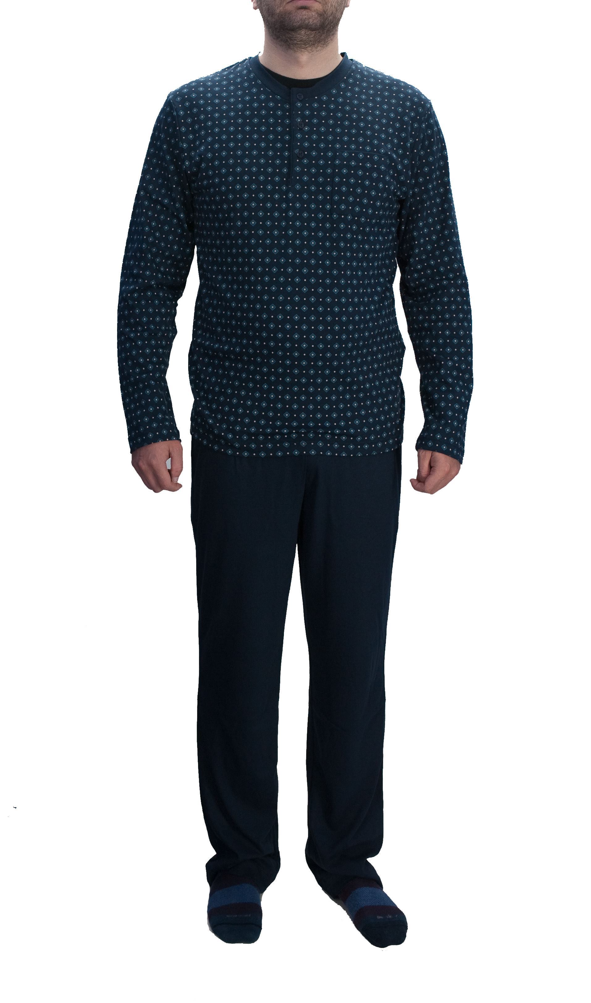 Picture of Men's Jersey pajamas in blue