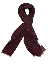 Picture of Wool scarf Burgundy background