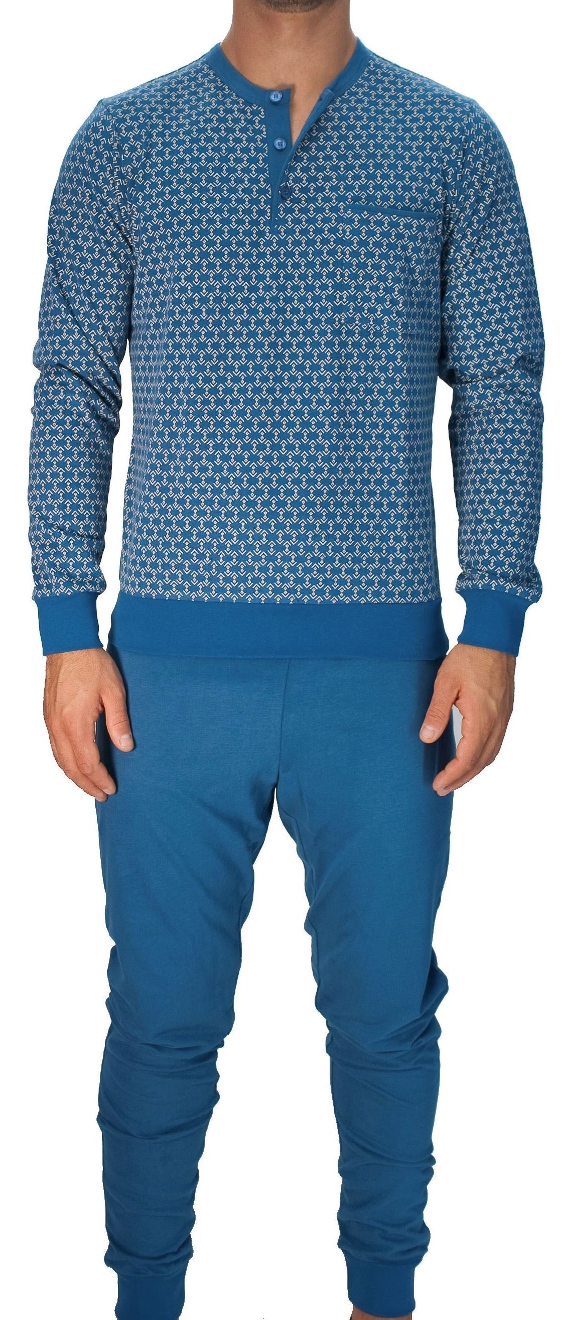 Picture of Men's Cotton Pyjamas, 3 buttons