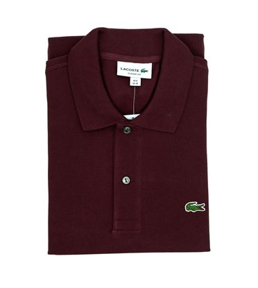 Picture of Dark Burgundy Lacoste polo