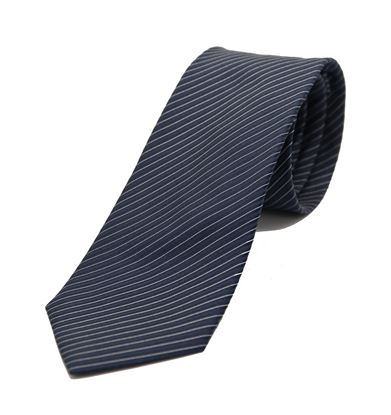 Picture of Striped tie blue background 
