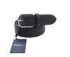 Picture of Black leather seamless belt