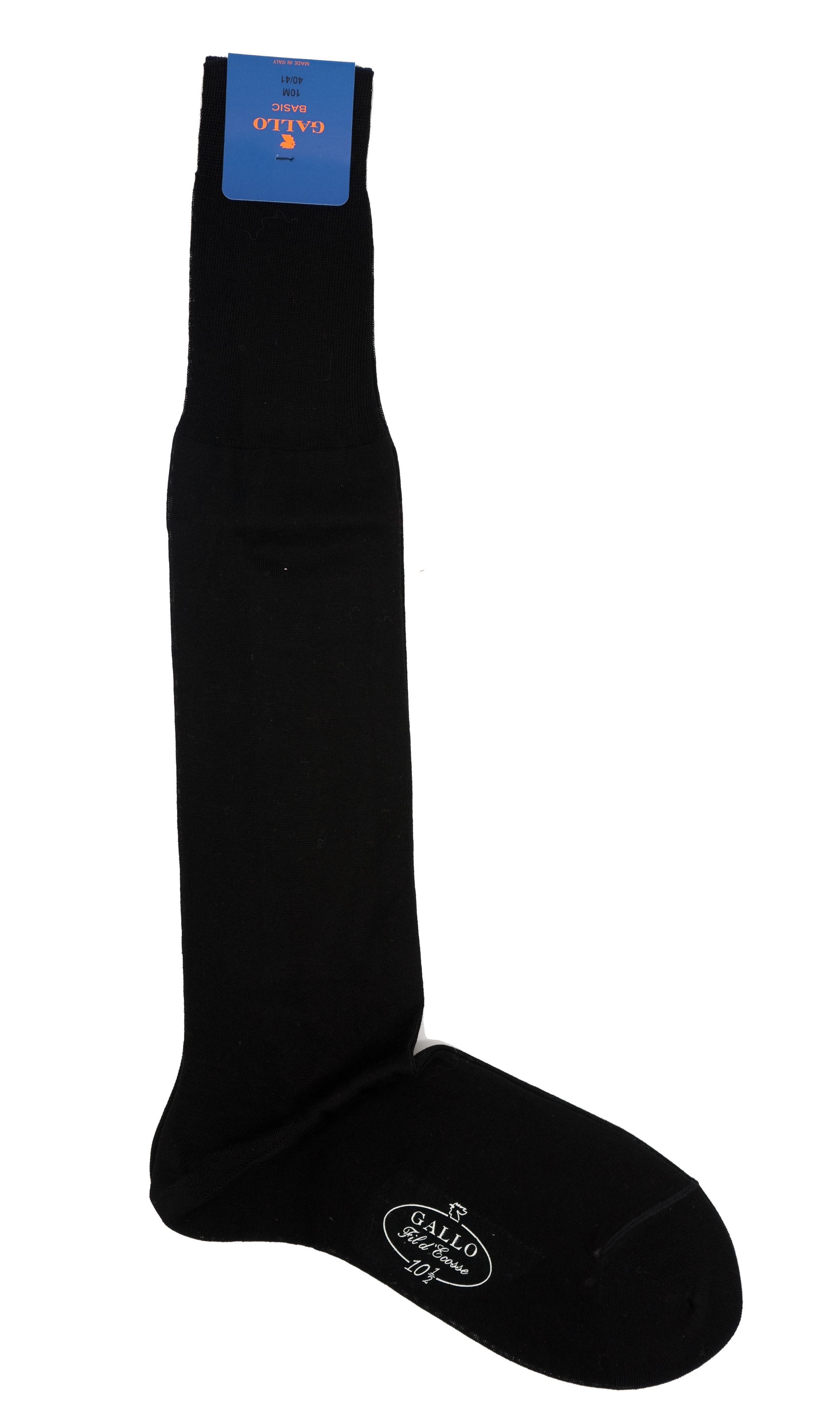 Picture of 3 Black lisle socks