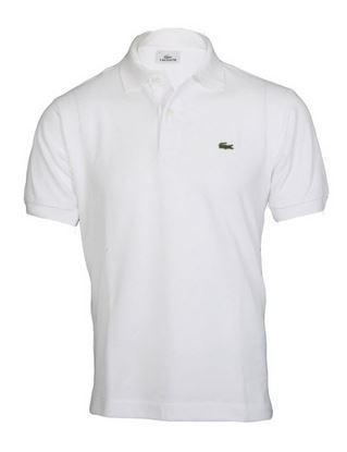 Immagine di Lacoste Polo bianca slim fit