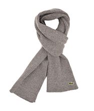 Picture of medium gray wool scarf