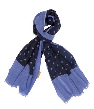 Picture of Scarf with blue background