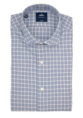 Picture of Flannel shirt with light blue background