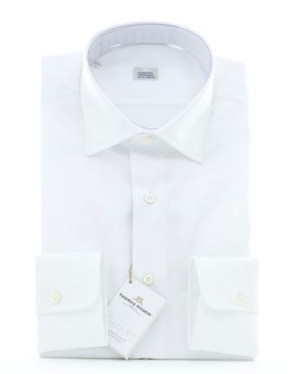 Picture of White cotton twill shirt