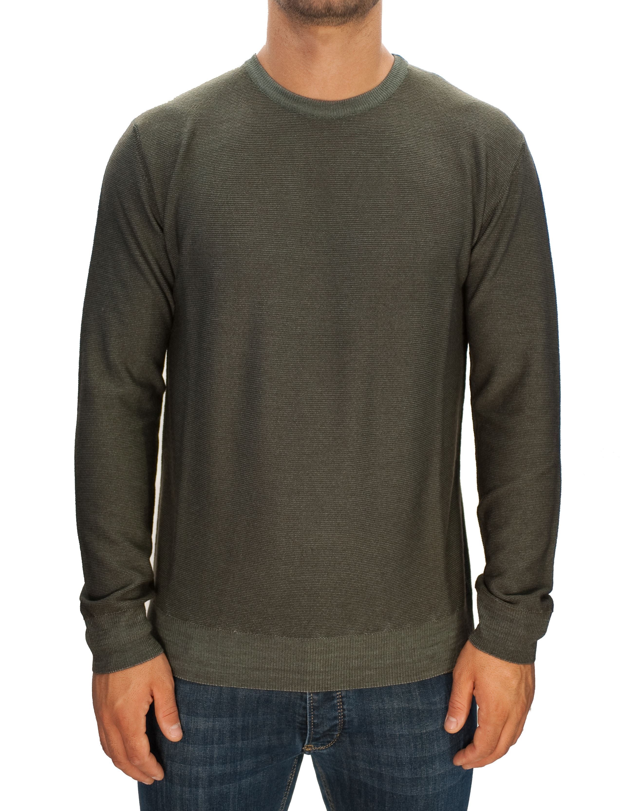 Picture of Delavé green-colored wool crewneck