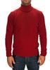 Picture of Burgundy turtleneck sweater