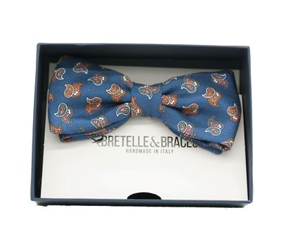 Picture of Bow-Tie blue background