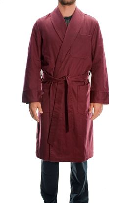 Immagine di Vestaglia da uomo lana cashmere bordeaux