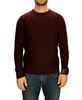 Picture of Burgundy J-Class Round neck seamless reversible wool sweater