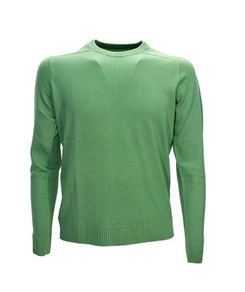 Immagine di j class girocollo lana verde reversibile