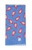 Picture of Firenze Wool scarf with light blue background