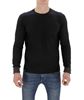 Picture of navy blue J-Class Round neck reversible wool sweater