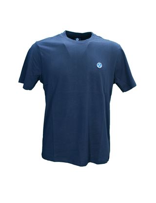 Picture of Navy Blue cotton T-Shirt