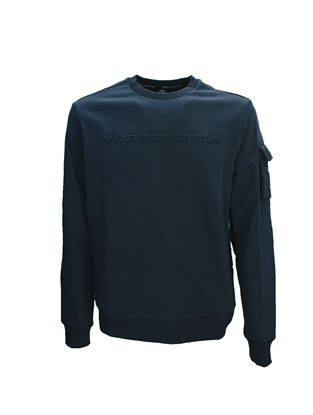 Picture of Navy blue crewneck sweatshirt