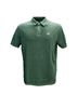 Picture of Military green cotton jersey polo shirt