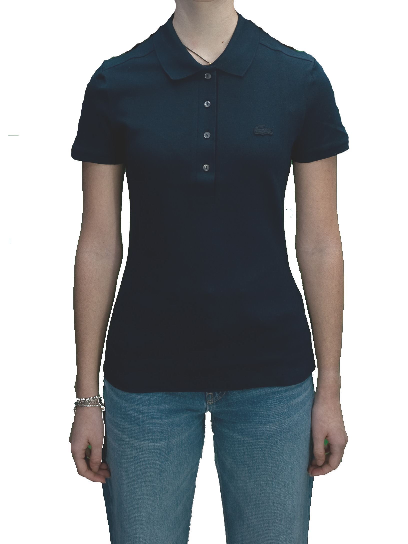 Picture of Blue women's polo shirt