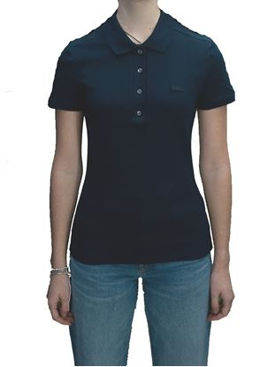 Picture of Blue women's polo shirt