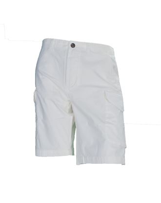 Picture of White bermuda shorts with pockets