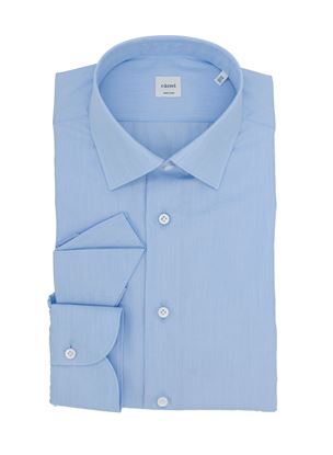 Picture of White and light blue striped shirt