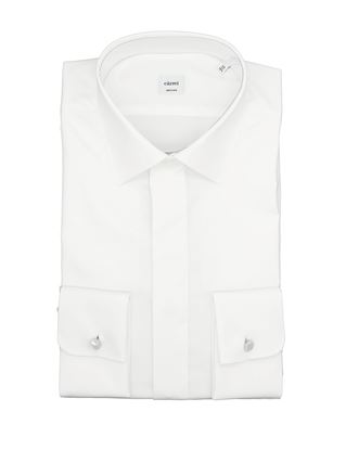 Picture of White shirt with cuff for cufflink