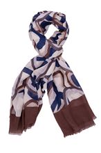 Picture of Brown background summer scarf