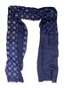 Picture of Blue background summer scarf