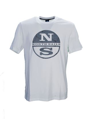 Immagine di T-Shirt logo bianca