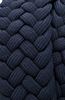 Immagine di Cintura in elastico intrecciato blu