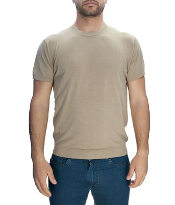 Picture of Sand colored Linen T-Shirt
