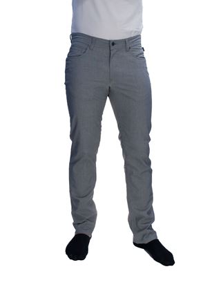 Picture of Grey 5-pocket cotton trousers