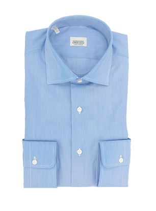 Picture of White and light blue striped shirt