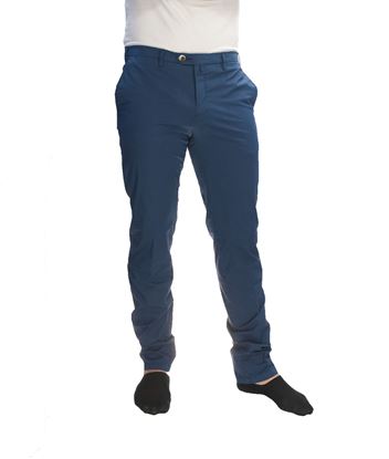 Picture of Light blue cotton trousers