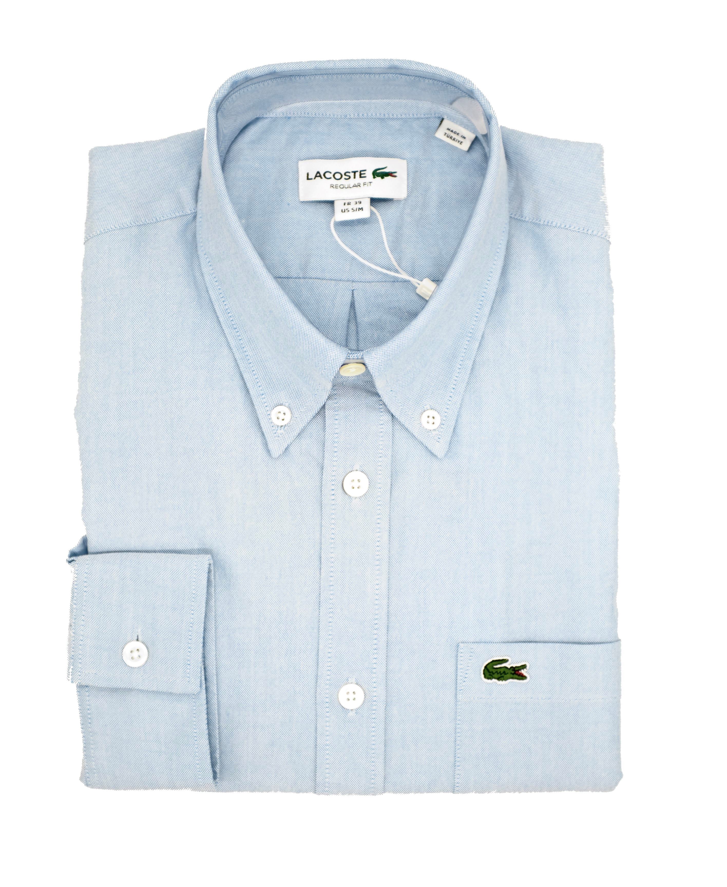 Camicie lacoste uomo manica lunga deals