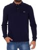 Picture of Lacoste Polo Long sleeve blue colour