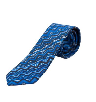 Picture of Tie with blue background