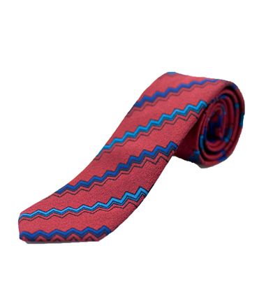 Picture of Tie with red background