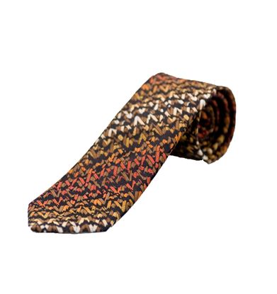 Picture of Tie with brown background