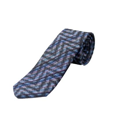 Picture of Tie with blue background