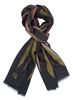 Picture of Wool scarf brown background