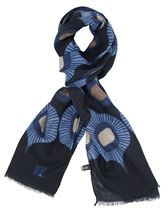 Picture of Wool scarf blue background