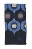 Picture of Wool scarf blue background